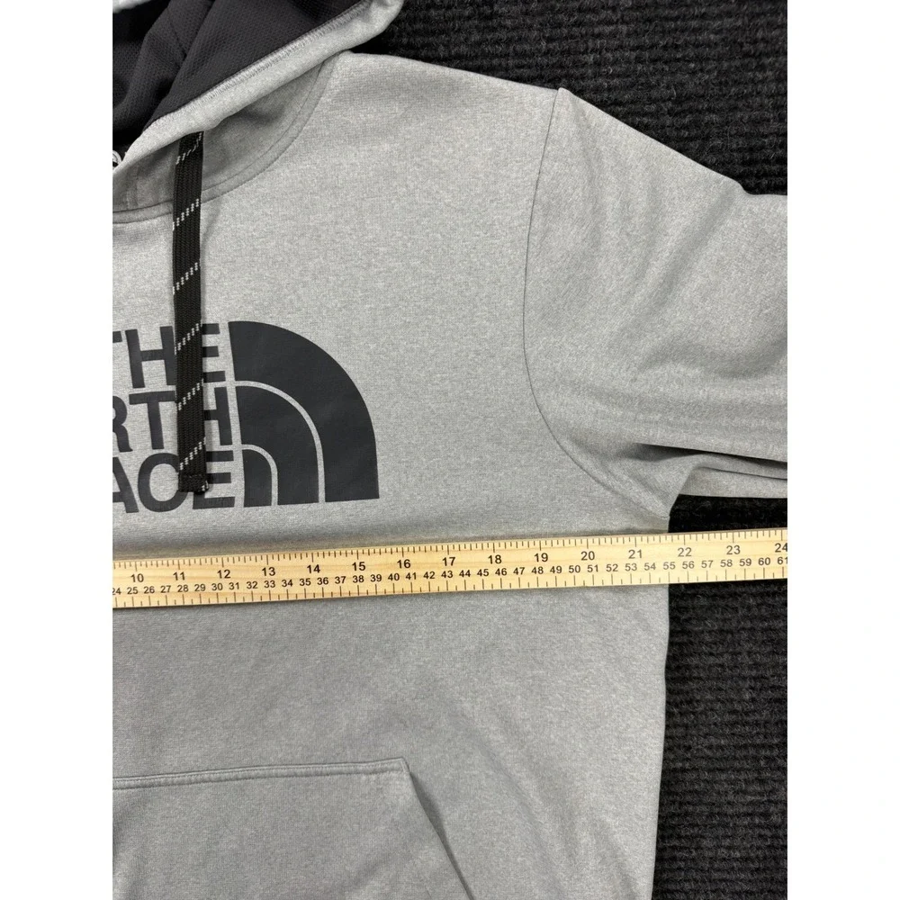 The North Face Mens Surgent Hoodie Gray Logo Pullover NF0A2TGQ Medium